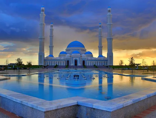 Endecke Kasachstan - Zentralmoschee von Astana