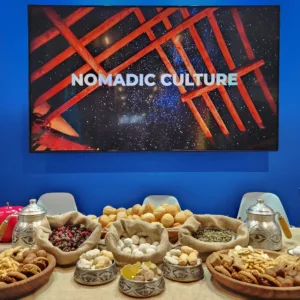 Entdecke Kasachstan - Snacks at Kazakhstans booth in ITB Berlin 2026